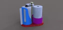 UMBRA Paper Towel Holder Free 3D model