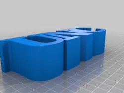 UNC Block Letters