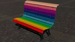 urban furniture Free 3D model