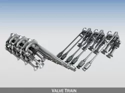 Valve Train Free 3D model