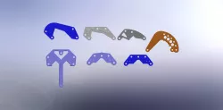VEE YOKE PLATE Free 3D model