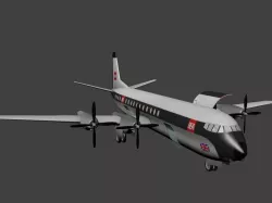 Vickers Vanguard Free low-poly  3D model