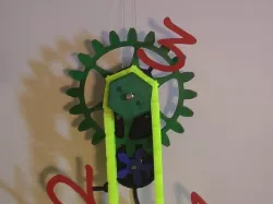 Wall Chain Clock