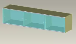 Wall Unit Free 3D model