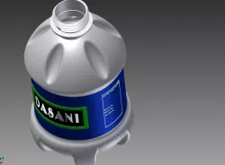 water bottle Free 3D model