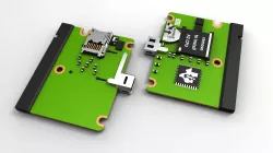 WCM motherboard for smartphones Free 3D model