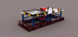 Welding Jigs Water Tank Cover Free 3D model