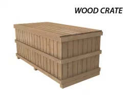 Wood Crate 3D model