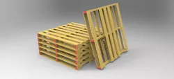 Wood Pallet Free 3D model