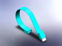 Wrist Pendrive Arm flash disk flash bracelet Free 3D model