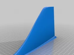 X8 Skywalker center fin