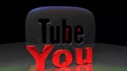 Youtube logo Free 3D model