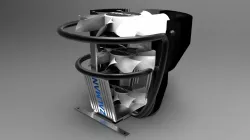 ZALMAN computer fan Free 3D model