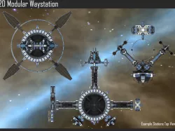 2D Modular Waystation Texture