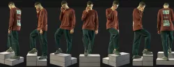 3d scan man 13 3D model