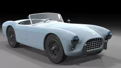 AC Ace 1957  BRISTOL 3D model