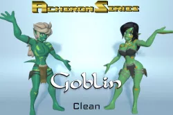 Acheron Goblin Clean Low-poly  3D model