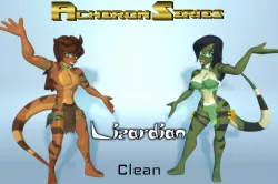 Acheron Lizardian Clean Low-poly  3D model