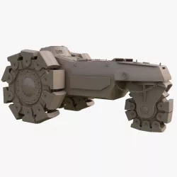 Alkett VsKfz 617 Minenrumer Clay Mental Ray 3D model