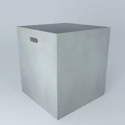 ALMADA stool houses the world 3D model
