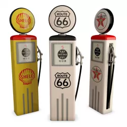 American Gas Pump 3D model