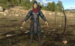Ancient warriors asia Low-poly  3D model