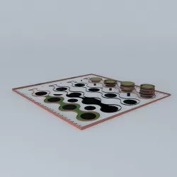 Ant-walk 3D model