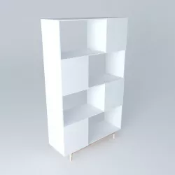 ARTIC bibliohque white houses of the world 3D model