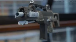 Assault Deutsche Military Rifle G36C GAME-READY Low-poly  3D model