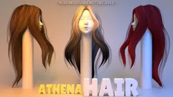 Athena Hair 3D model