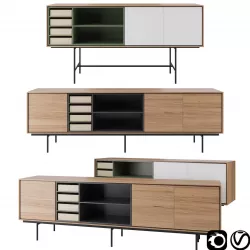 Aura Sideboard by Treku 3D model