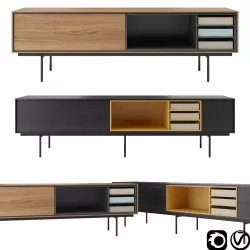 Aura TV Stand by Treku 3D model