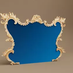 Baroque Arc Frame 3D model