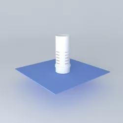 Bell siphon 3D model