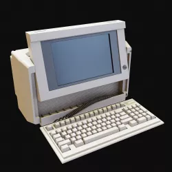 BM86 Portable PC 3D model