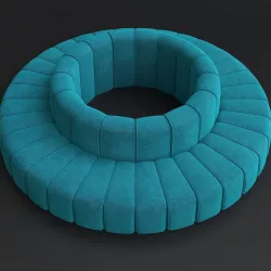 Bob Lounge by Bla Station 3d model 3D model