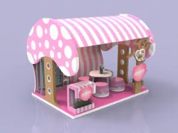 Booth 3D model