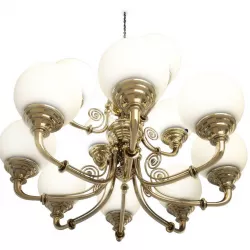Brass Pendant Light 3D model