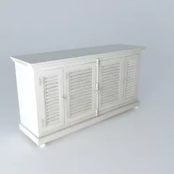 Buffet Castile houses the world 3D model