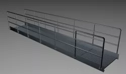 C4D catwalk 3D model