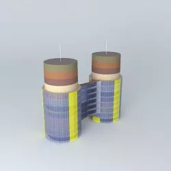 Cable eight 3D model