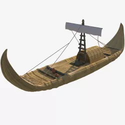 Canoe 3D model