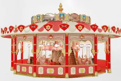 carousel 3D model