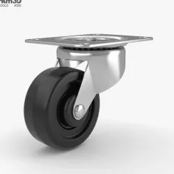 Caster Wheel 3D model
