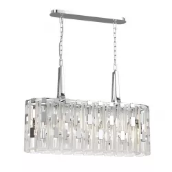 Chandelier Lucia Tucci Virginia 1370-5 Chrome 3D model