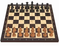 Chess board game pieces 3D model