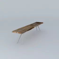 Christian Liaigre Exterior Chair 3D model