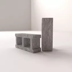 Cinderblock 3D model