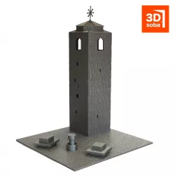 Clock Tower 3D model