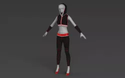 Cloth 3D model